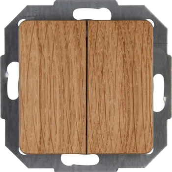 vypínač ONTARIO DUB vypínač č.5 lustový, sériový 618530535 přírodní dřevo Kopp