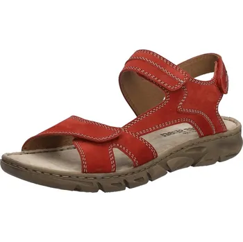 Dámské sandále JOSEF SEIBEL DÁMSKÉ SANDÁLY JOSEF SEIBEL 76803 349470 ČERVENÁ Barva: Červená, Velikost: 37