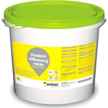 Fasádní barva WEBER Nátěr weberton elastik – 25kg