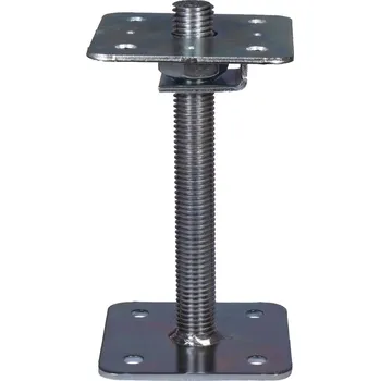 Tesařské kování HPM TEC Patka pilíře s pojistkou M24 110×330×110×4 mm