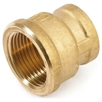 Fitinka Nátrubek mosazný redukovaný 1"×1/2" FF