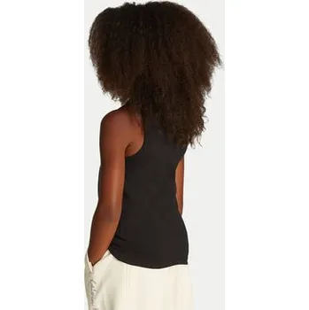 Oblečení a móda Calvin Klein Jeans Top Logo IG0IG02435 Černá Regular Fit 12Y