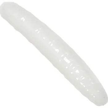 Umělá nástraha Revol Baits nástraha Larva 35mm příchuť krevetka, barva bílá 15ks