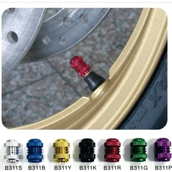 ventilky Hliníkové čepičky ventilků keiti seam - stříbrná (2ks)