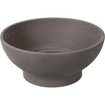 Obal na květináč NOHEL GARDEN Žardinka PLANTER keramická, čedičová, pr.31cm v.13cm