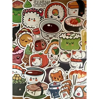 samolepka Mystery samolepky sushi I.