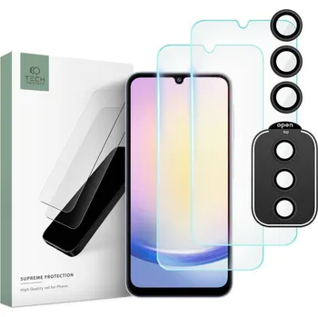 Ochranné tvrzené sklo Tech-Protect Supreme set 3-Pack Samsung Galaxy S25+ Plus Clear