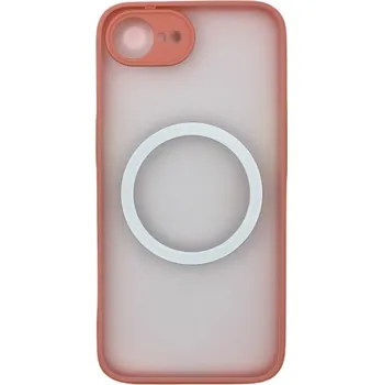 MagSafe silikonový kryt pro iPhone 16E - Růžový
