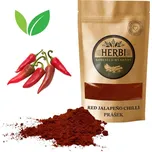 Herbi Red jalapeño chilli prášek, 25 g – šťavnatě pálivá chuť s jemně uzeným tónem ️
