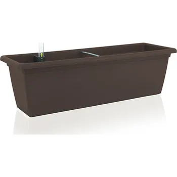 Truhlík Plastkon Truhlík samozavlažovací Magnolie 2Smart 60 cm hnědá
