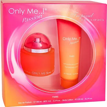 Kosmetická sada Sistelle Paris Only Me Passion Dárková sada obsahuje dámskou parfémovanou vodu 100 ml, tělové mléko 125 ml