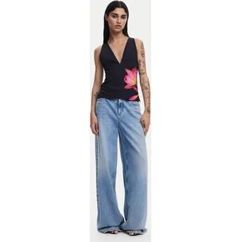 Dámská halenka Desigual Halenka 25SWBW09 Černá Regular Fit S