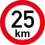 Retroreflexní samolepka omezení…