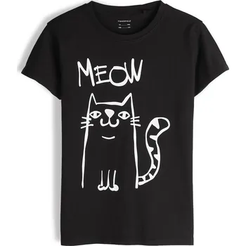 Dívčí tričko GATE Bavlněné tričko s potiskem 3Y 425-0691/89