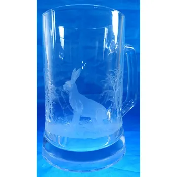 Sklenice Sklenice na pivo - motiv ZAJÍCE