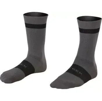 Pánské ponožky Trek Vysoké závodní ponožky Tmavě šedá - M