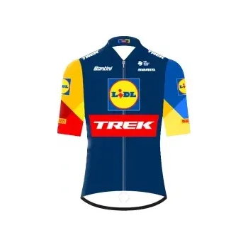 cyklistický dres Trek Replika dámského závodního dresu Santini Lidl-- M