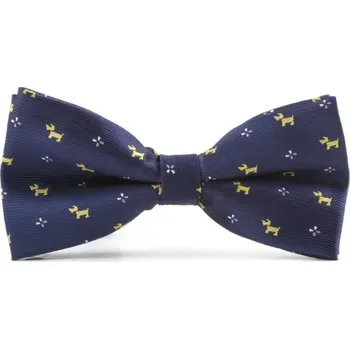 Motýlek se zvířecím motivem, Barva tmavě modrá