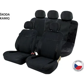 Potah sedadla Cappa Autopotahy Perfetto AL Škoda Kamiq černá