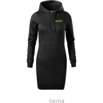 Pánské kraťasy Šaty mikinové s nápisem HASIČKY Barva: Černá, Velikost mikiny: XL