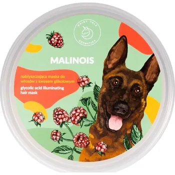 Vlasová regenerace HAIRY TALE Malinois lesklá maska na vlasy s kyselinou glykolovou 200ml