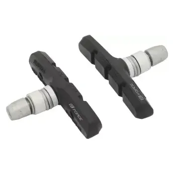 Brzda na kolo Brzdové špalky FORCE - jednorázové, černé 70mm