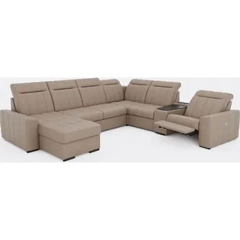 Sedací souprava Sedací souprava Marshall OT-2F-R-1-BR-1E, 341 x 304 cm - látky 5. cenové skupiny