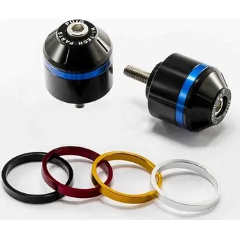 Chránič řídítek pro čtyřkolku Závažíčka řidítek PUIG SHORT WITH RING 8863N včetně barevných kroužků 8863N