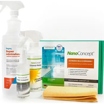 Velký set nano přípravků pro koupelnu