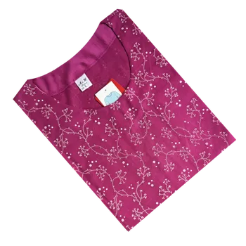 Dámské šaty C-Lemon Dámská zahradní oblečení - AH01 Barva: Vínová, Velikost: 4XL