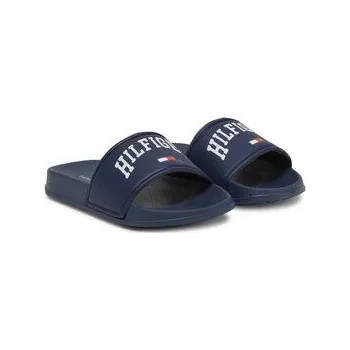 Dámské pantofle Nazouváky Tommy Hilfiger T3X0-33916-1172 Tmavomodrá 40