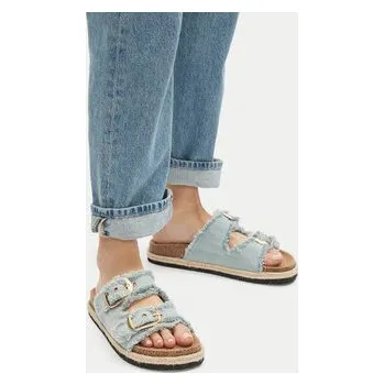 Dámské pantofle Nazouváky JENNY LB-P1628 Modrá 36