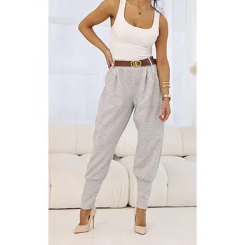 Dámské kalhoty Kalhoty VICTORIA šedé Velikost: S - XL