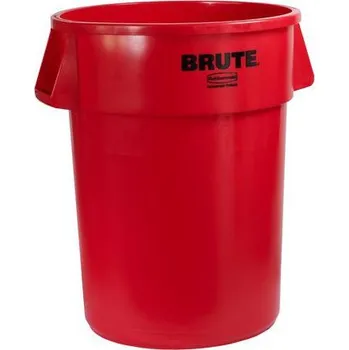Venkovní odpadkový koš Plastový kontejner Rubbermaid Brute na tříděný odpad, objem 167 l