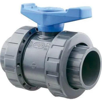 PVC Kulový dvoucestný ventil 110 mm