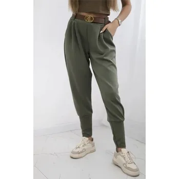 Dámské kalhoty Kalhoty VICTORIA khaki Velikost: S - XL