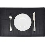 vidaXL 6 ks bambusových prostírání 30 x 45 cm černé