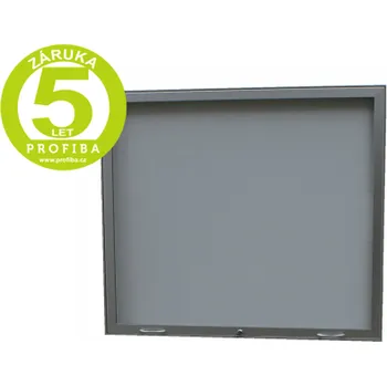 PROFIBA Hliníková vitrína, hloubka 60 mm - otevírání nahoru