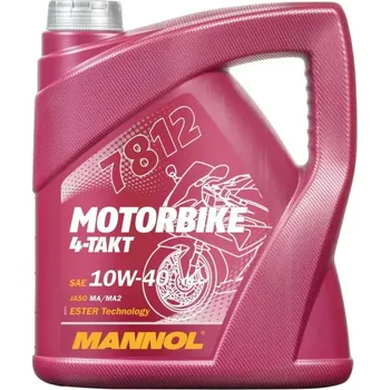 Motorový olej Mannol Motorbike 4T 7812 10W-40