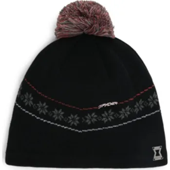 Módní doplněk Dámská čepice Spyder Mountain Hat Black 38E553501-BLK 25/26
