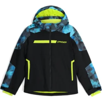 Chlapecké oblečení Dětská bunda Spyder Challenger Jacket Black 38SG075401-BLK 25/26