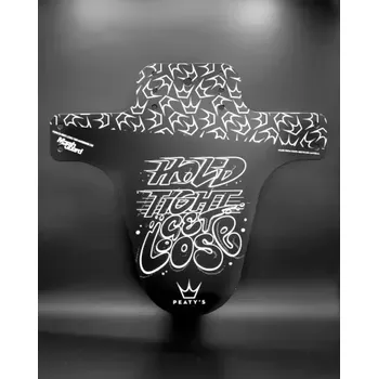 Blatník na kolo PEATY'S X MARSH GUARD BLATNÍČEK - HOLD TIGHT GET LOOSE WHITE