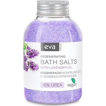 Koupelová sůl EVA NATURA Regenerační koupelová sůl s levandulovým olejem 600 g