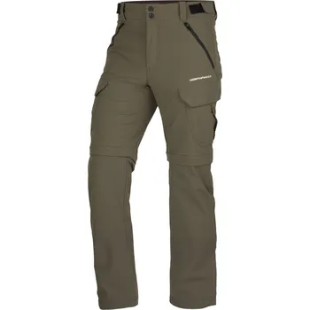 Pánské kalhoty Pánské outdoorové kalhoty 2 v 1 Northfinder Caruso NO-3994OR-300 Dark Green 25/26