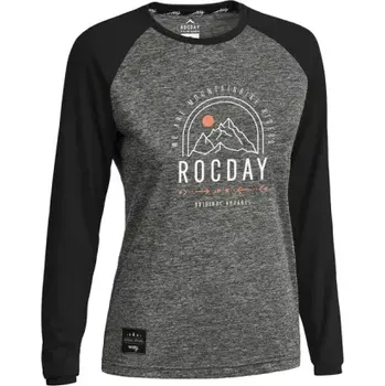 cyklistický dres Rocday Dres na kolo Melange/Black - XS