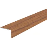 Profilteam schodová lišta samolepící 45x27x2700 Ořech H81