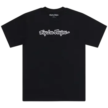 Oblečení a móda Troy Lee Designs Pánské Tričko, Signature, černé - M