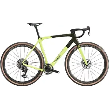 Silniční kolo Trek Checkmate SLR 9 AXS Olive Drab/Glowstick 2025 - XS (143 - 158 cm)