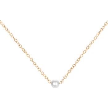 Řetízek Řetízek s perličkou zlatý