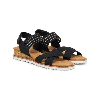 Dámské sandále Sandály Skechers BOBS Desert Kiss-Shore Enough 114130/BLK Černá 38